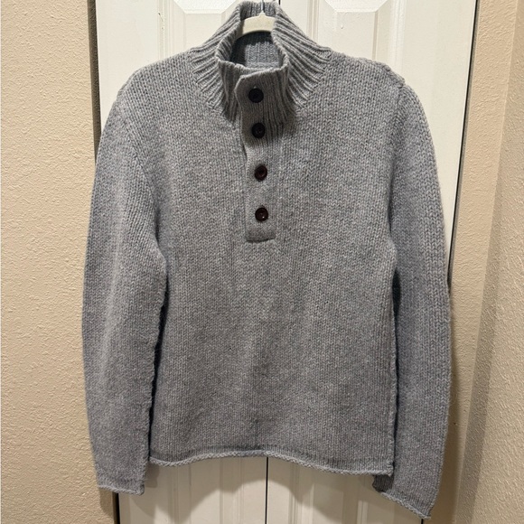Club Monaco Other - Club Monaco Merino wool/Alpaca blend Knit Men’s Gray Sweater, size M